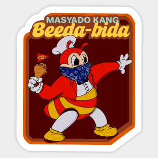 JOLLIBEE CHICKENJOY PINOY HOODIE STICKER Sticker